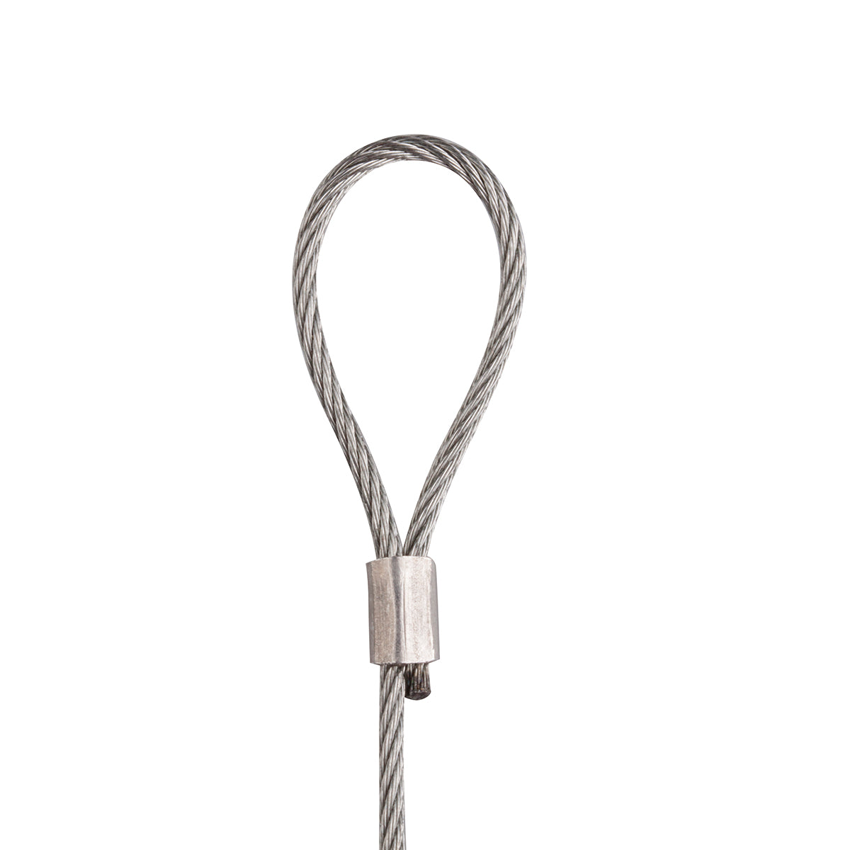 STAS steel cable with loop